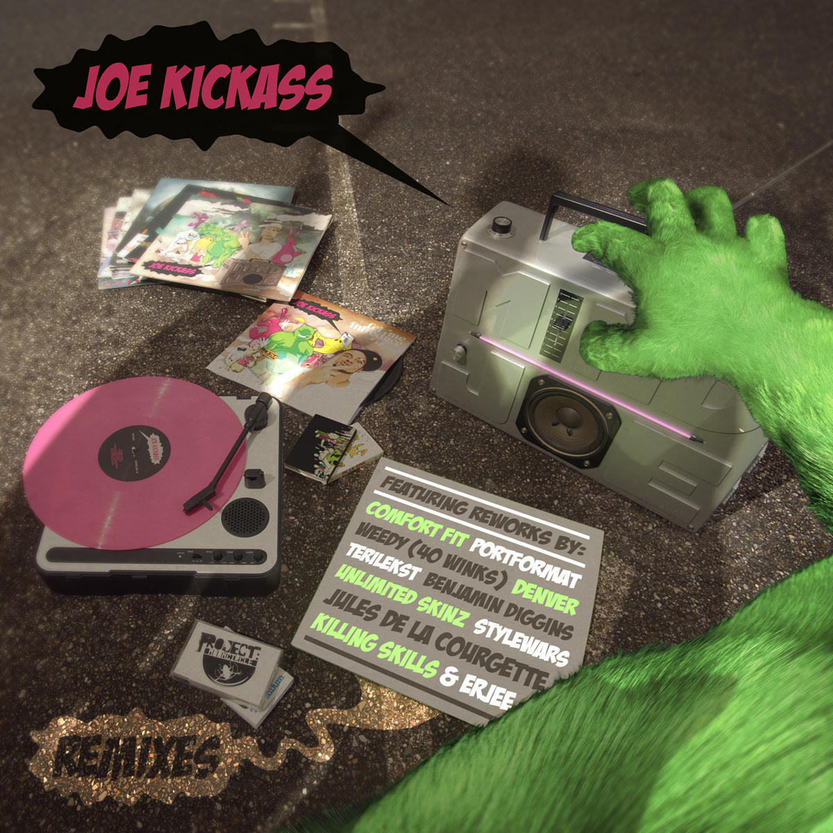 Free Download: Joe Kickass – Mind Joe Remixes (2011)