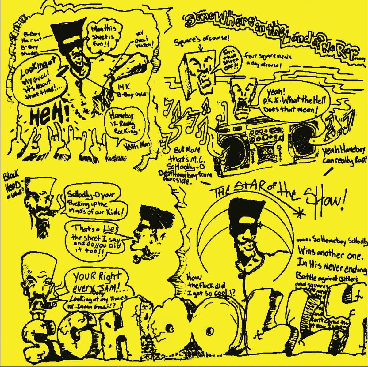 A Reissue of Schoolly D’s 1985 Self-Titled Debut LP—From Russia!