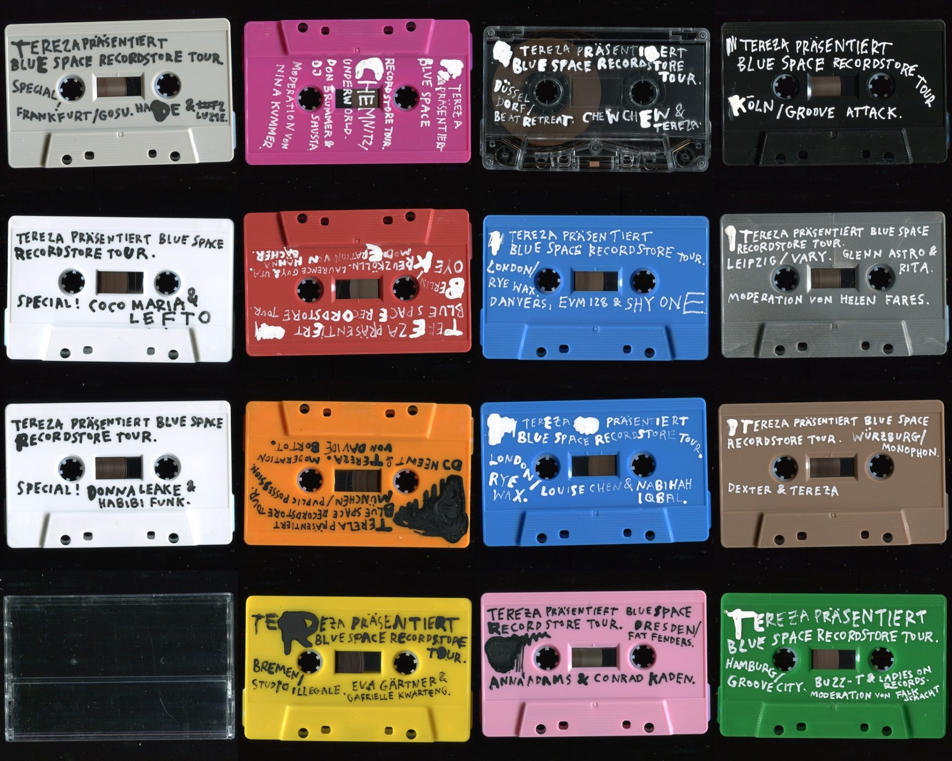 Cassettes for a Cause: Bid on Tapes with LeftO, Dexter, Habibi Funk, Glenn Astro & others to Support an Anti-Discrimination Charity