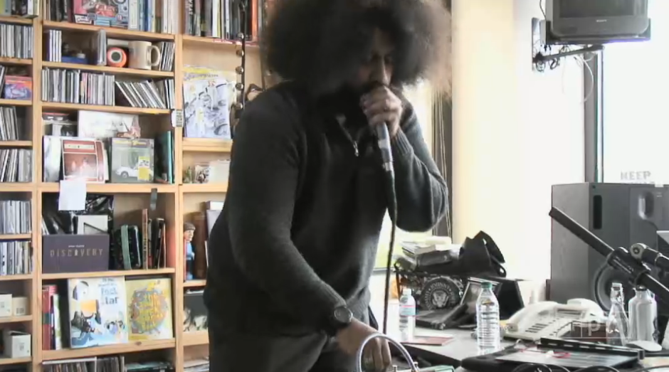 Video: Reggie Watts Tiny Desk Concert