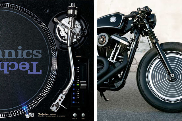 News: Motorcycle inspired by Technics SL-1200 turntable