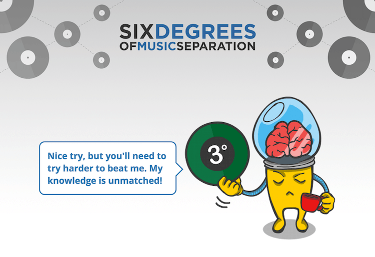 Try: Six Degrees of Music Separation